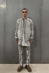 BORIS BIDJAN SABERI Short Sleeve T-Shirt TS ONE PIECE ST RF F035 Light Grey